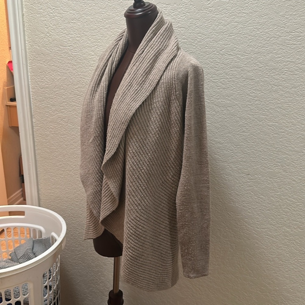 Beige Vivienne Tan Cardigan